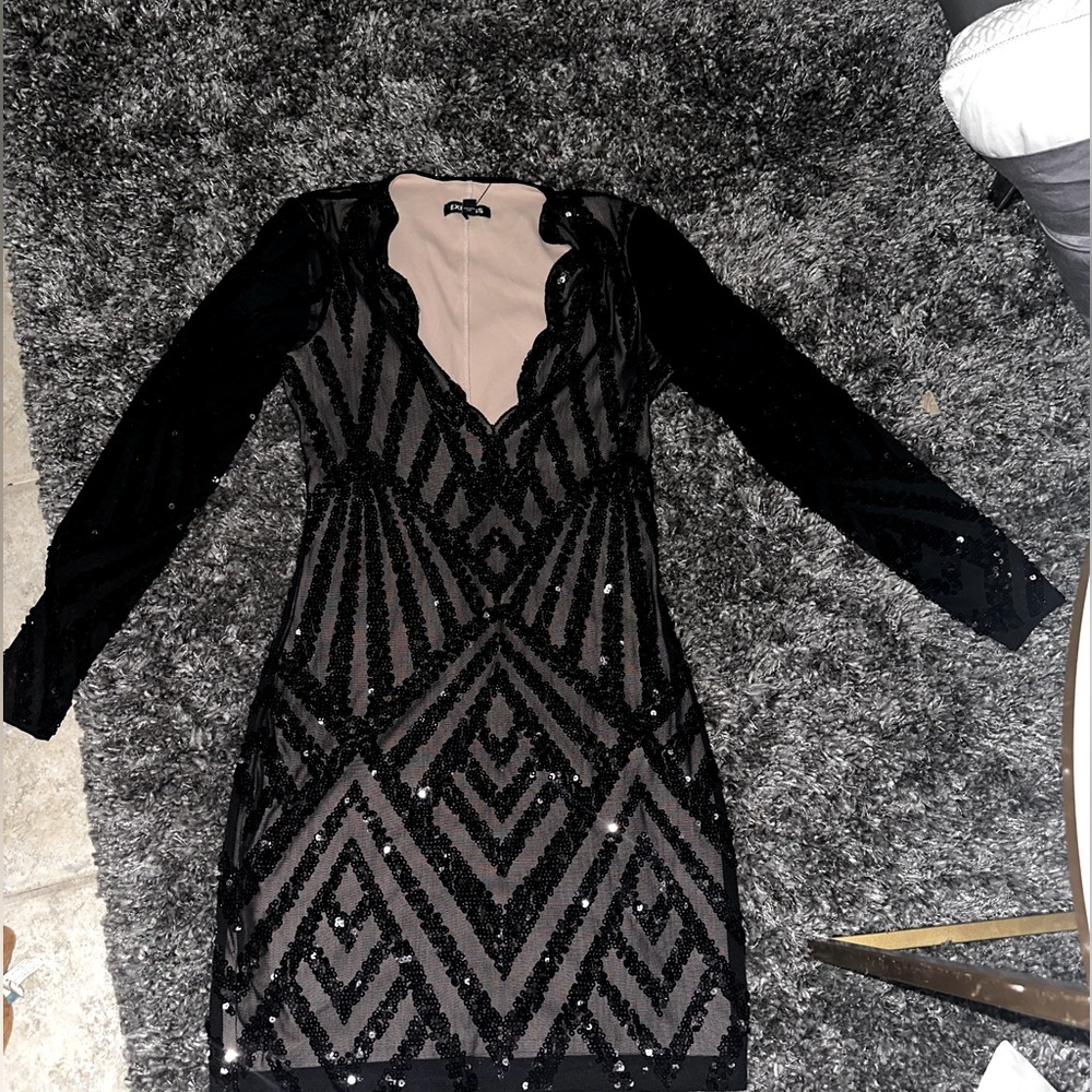 Sequins dress beautiful